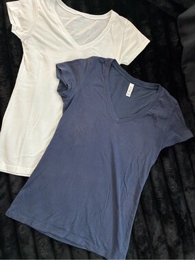 Women’s 2 Bella V-Neck T-Shirts